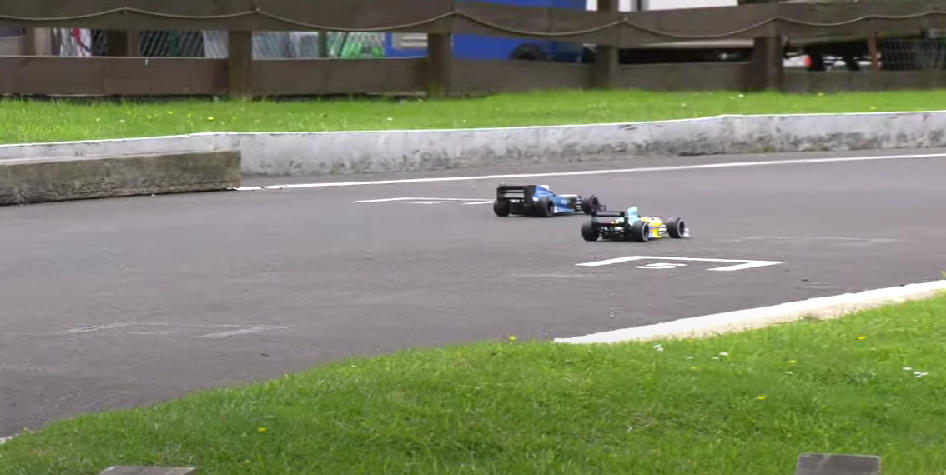F1 RC Car Outdoor Track